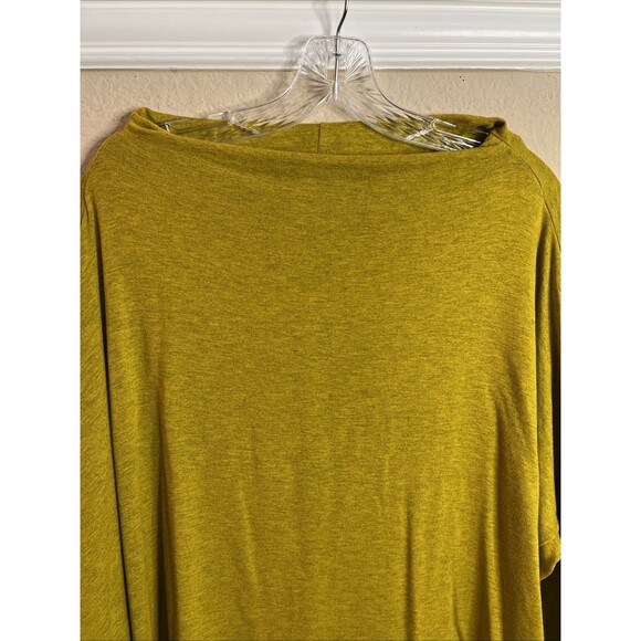 Bryn Walker Dimitri French Terry Tunic Top Small Blue Dolman Sleeve Boat Neck - Picture 4 of 13